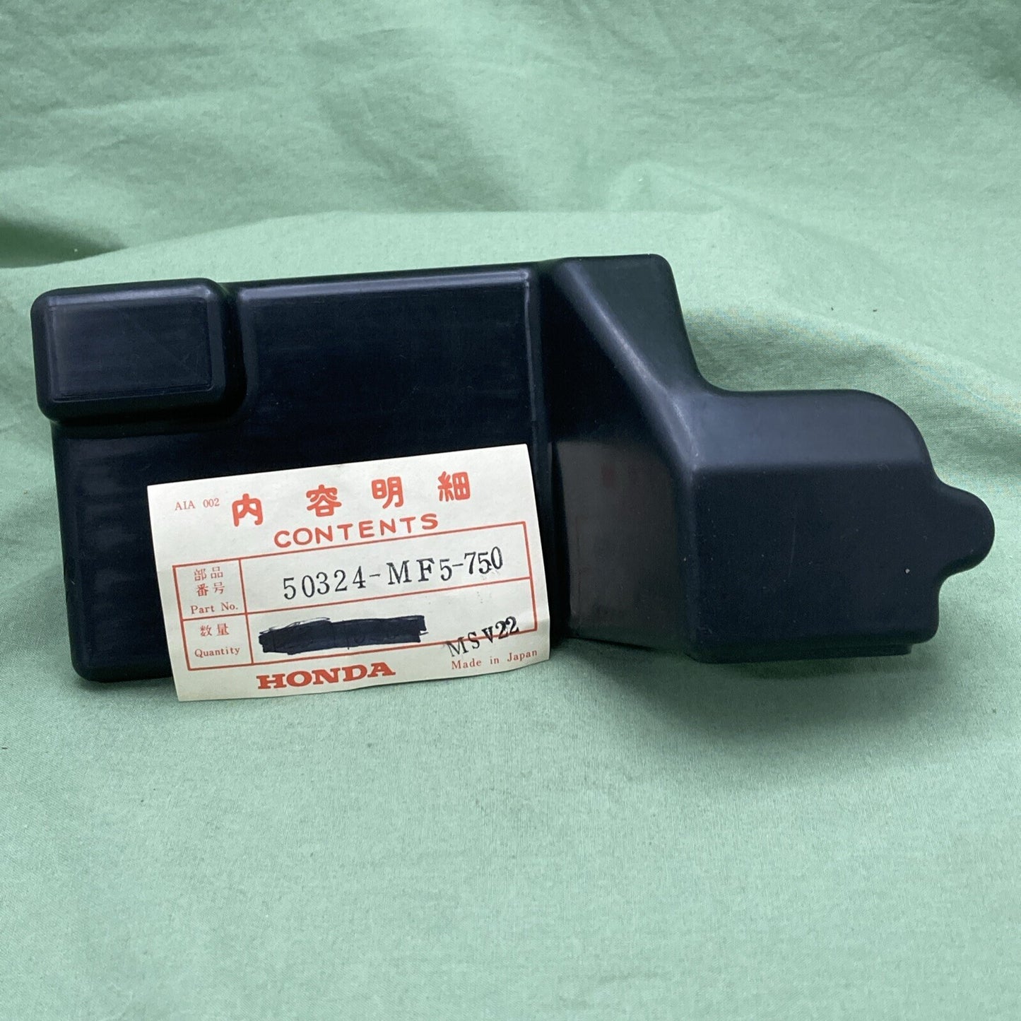 NEW GENUINE HONDA 50324-MF5-750 LEFT SIDE COVER, WATER