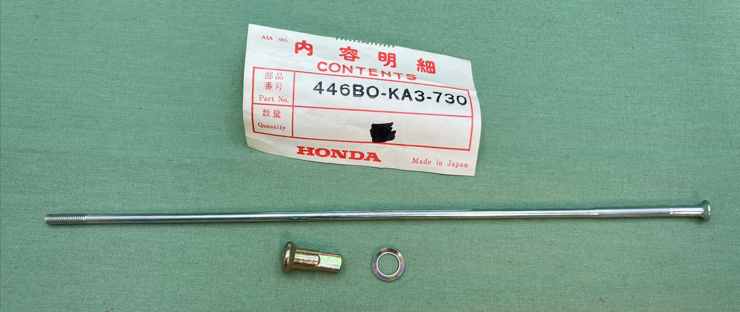 NEW GENUINE HONDA 446B0-KA3-730 SPOKE SET, FR. (228.5MM)