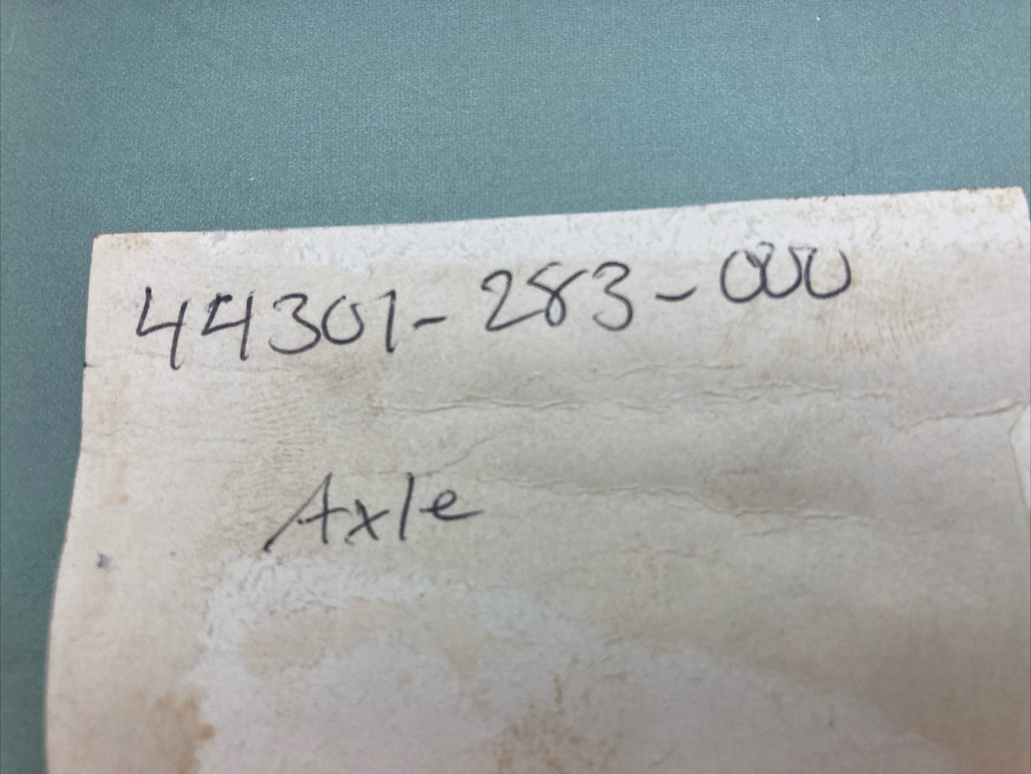 NEW REPLACES HONDA 44301-283-000 AXLE, FR. WHEEL