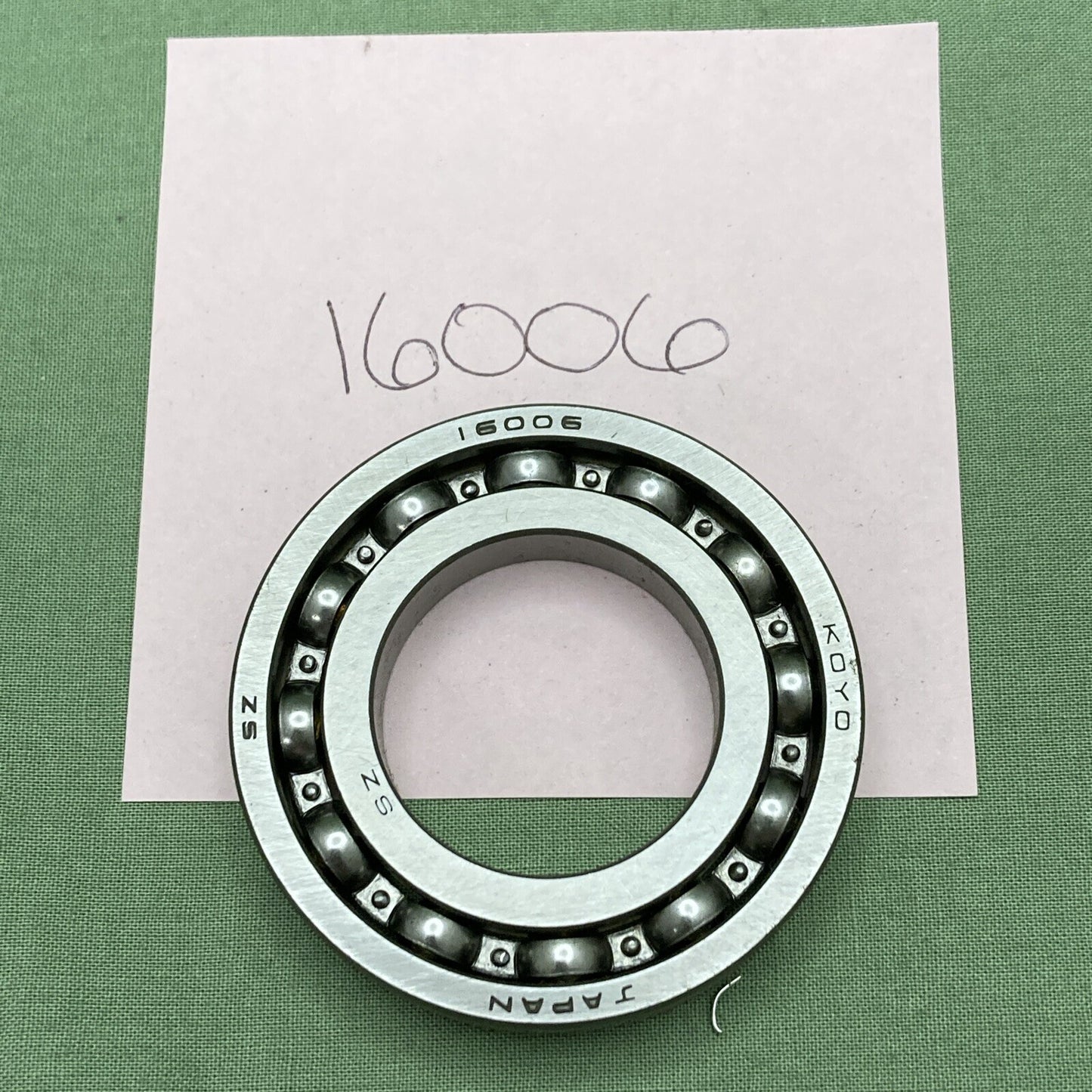 NEW KOYO 16006 ULTRA LIGHT BALL BEARING
