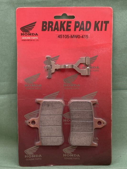 NEW GENUINE HONDA 45105-MW0-415 PAD SET, FR.
