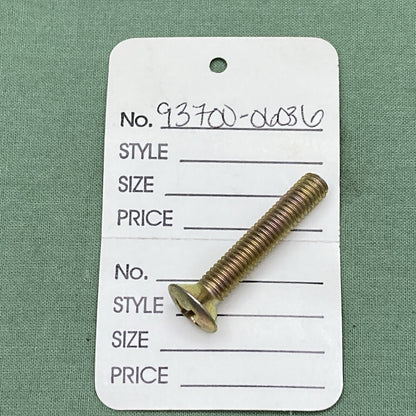 NEW REPLACES HONDA 93700-06036 SCREW, OVAL (6X36)