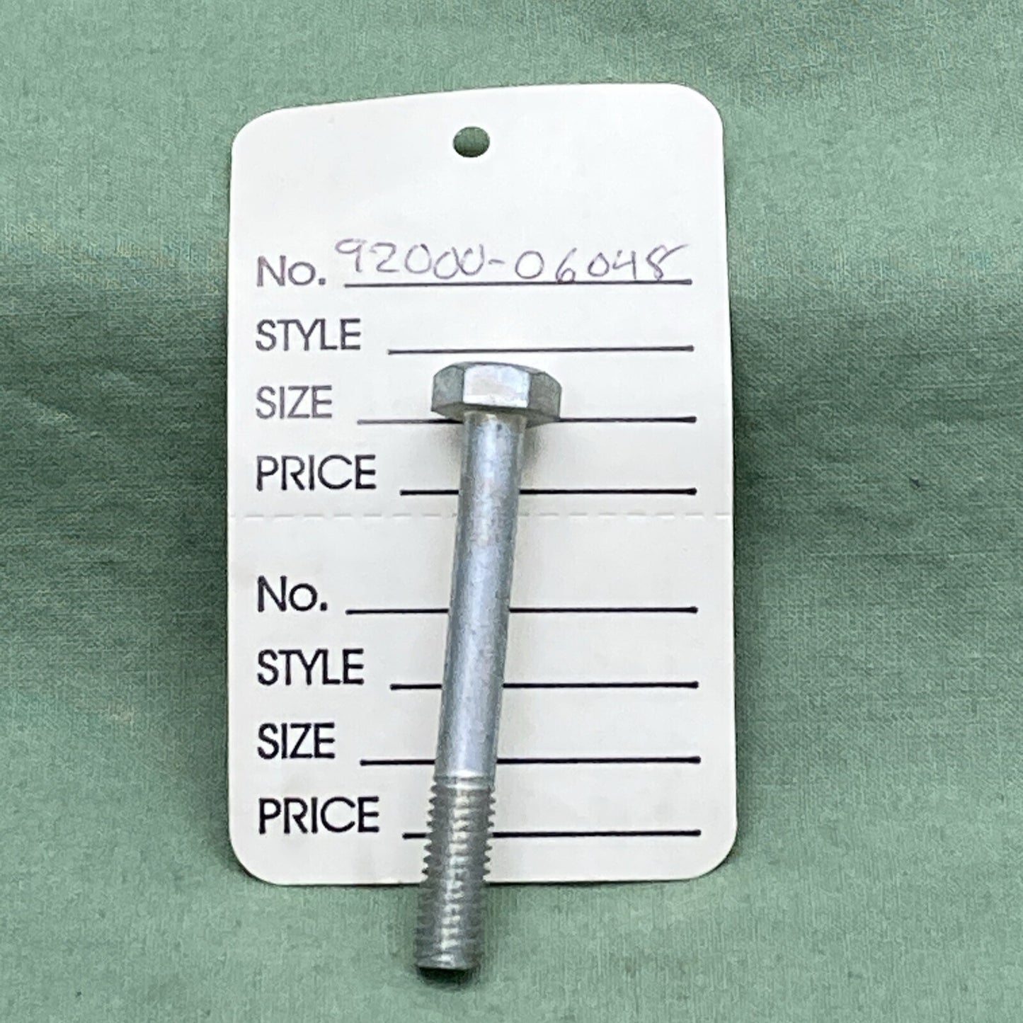 NEW REPLACES HONDA 92000-06048 LEFT CRANKCASE COVER BOLT, HEX. (6X48)