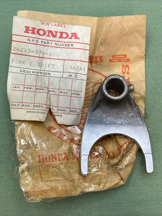 NEW GENUINE HONDA 24213-374-000 FORK, L. GEARSHIFT