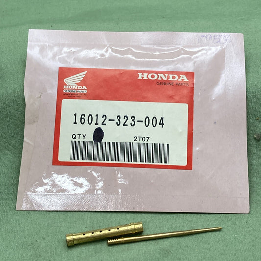 NEW GENUINE HONDA 16012-323-004 CARBURETOR NEEDLE SET, JET