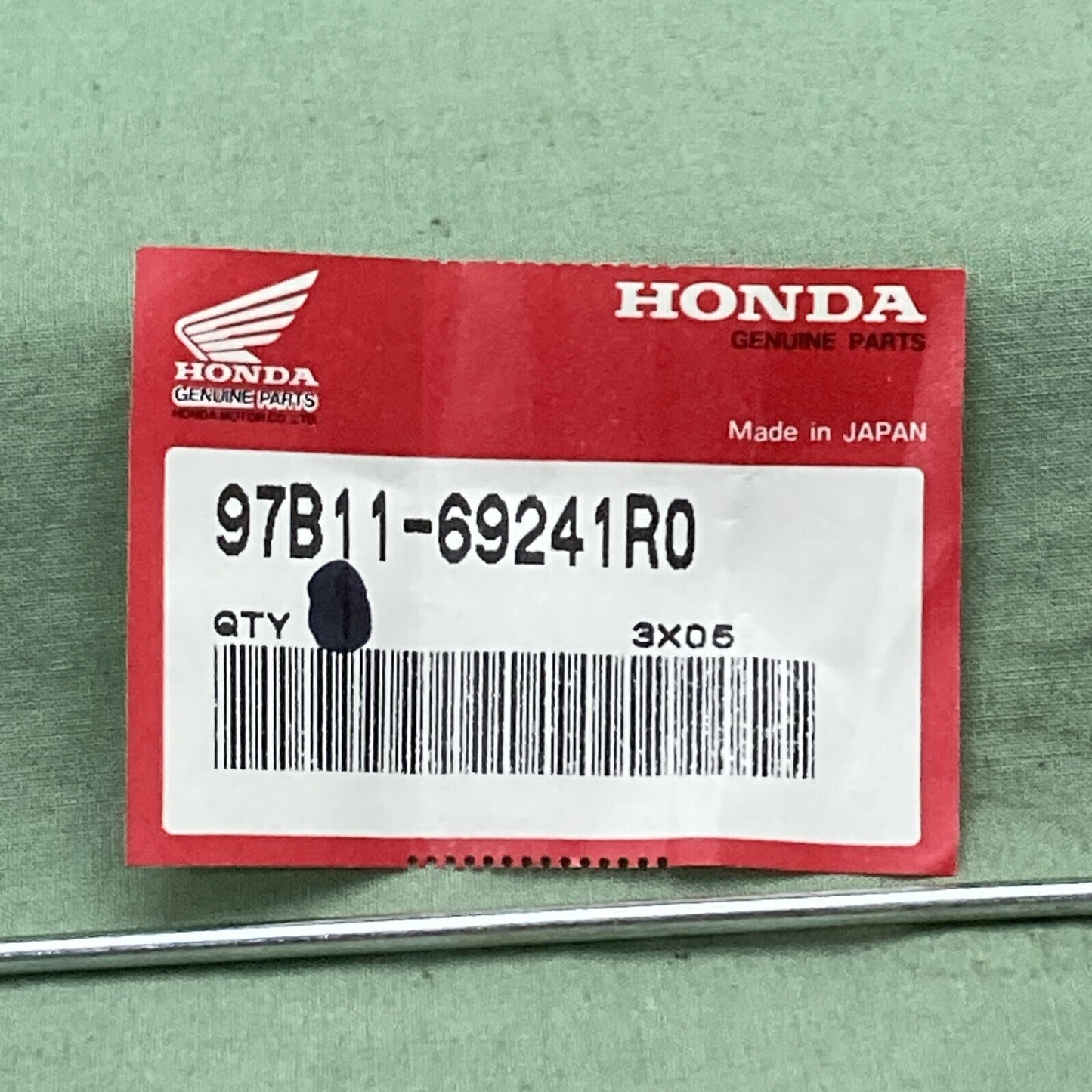 NEW GENUINE HONDA 97B11-69241R0 FRONT WHEEL SPOKE BS (8X200.5)