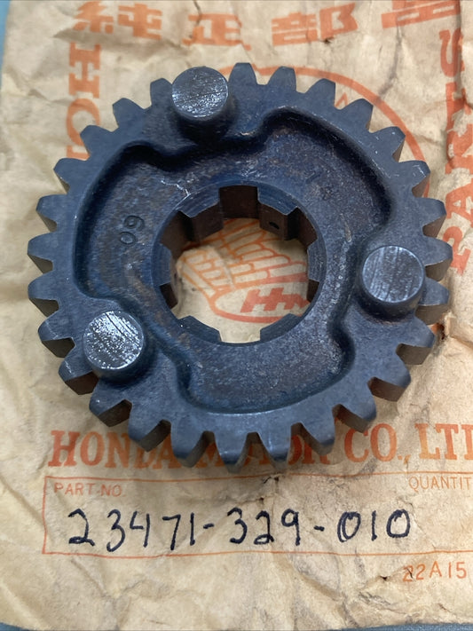 NEW GENUINE HONDA 23471-329-010 GEAR, COUNTERSHAFT FOURTH (28T)