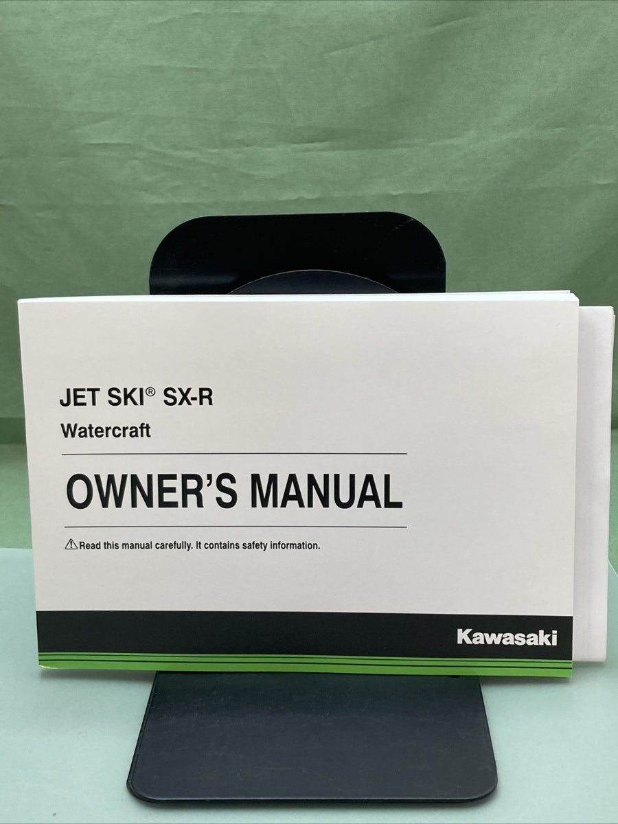 NEW GENUINE KAWASAKI 99987-0042/99968-5509 WATERCRAFT OWNER'S MANUAL JETSKI SX-R