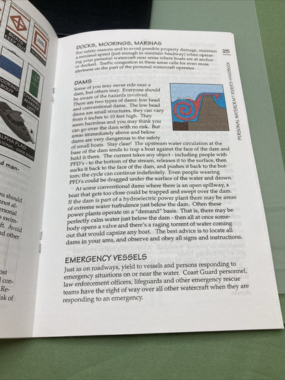 NEW GENUINE KAWASAKI 99987-0042/99968-5509 WATERCRAFT OWNER'S MANUAL JETSKI SX-R