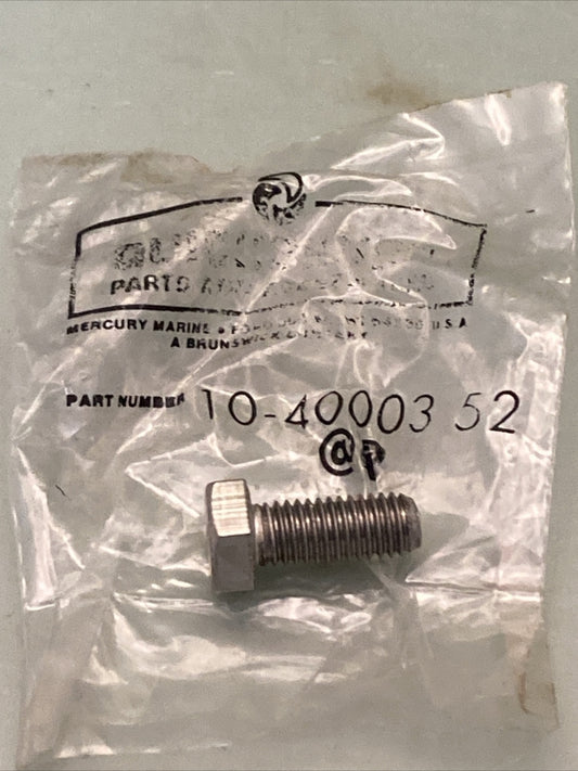 NEW GENUINE MERCURY QUICKSILVER 10-40003 52 SCREW