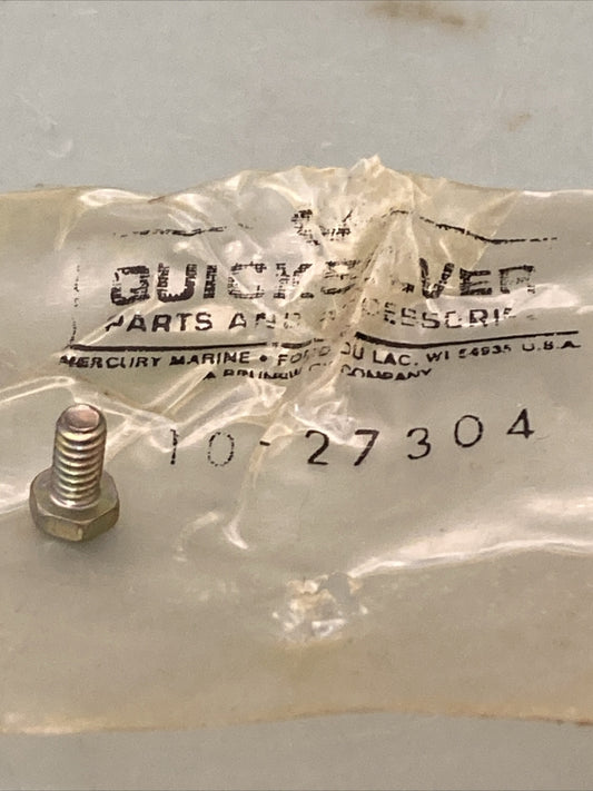 QTY 4 NEW GENUINE MERCURY QUICKSILVER 10-27304 SCREW