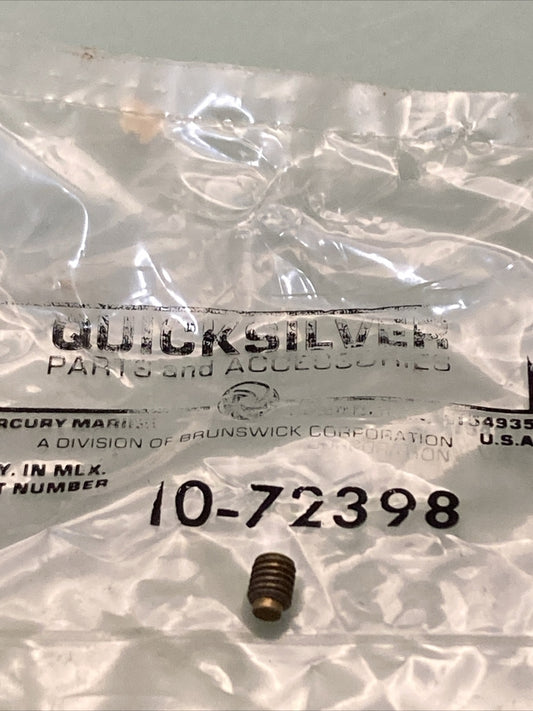 QTY 5 NEW GENUINE MERCURY QUICKSILVER 10-72398 SCREW