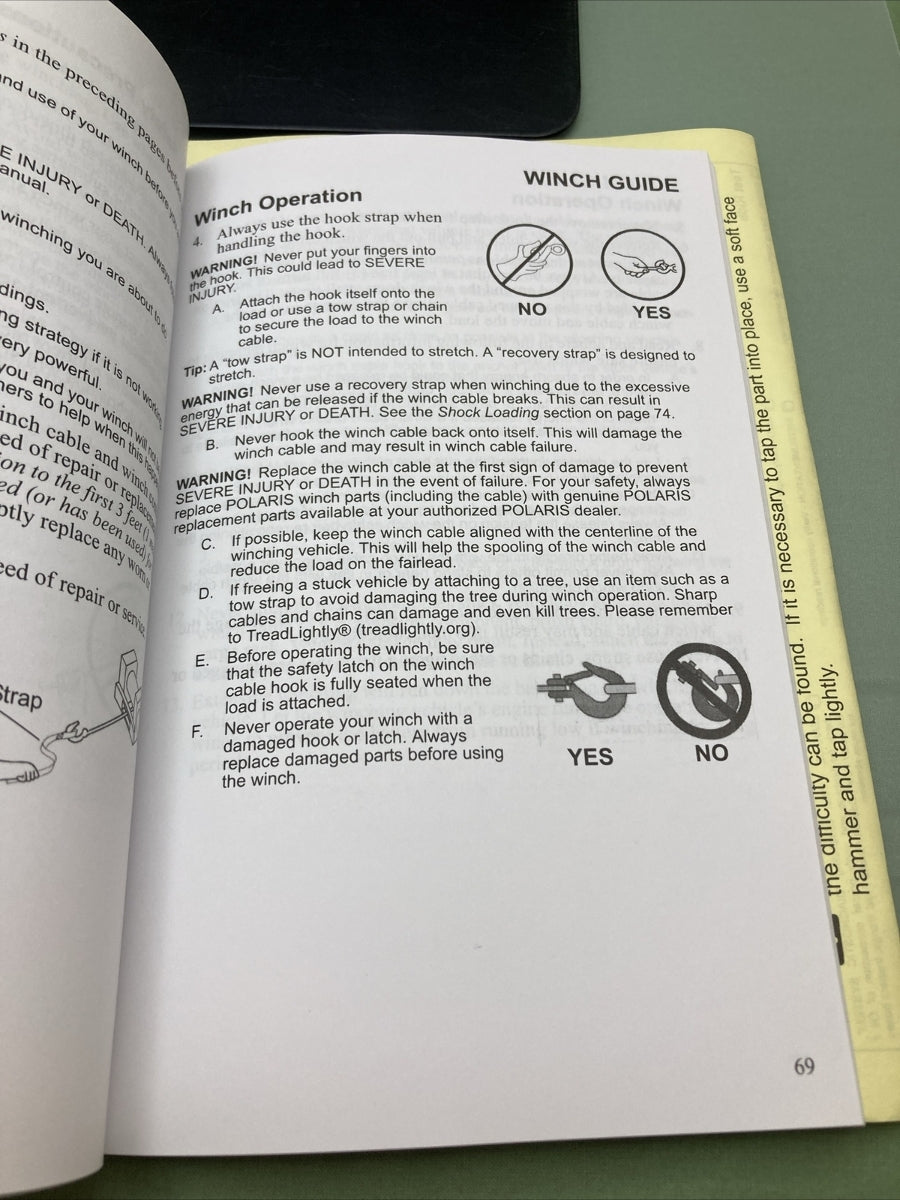 NEW GENUINE POLARIS 9925470 OWNER'S MANUAL RZR 570/RZR 570 EPS