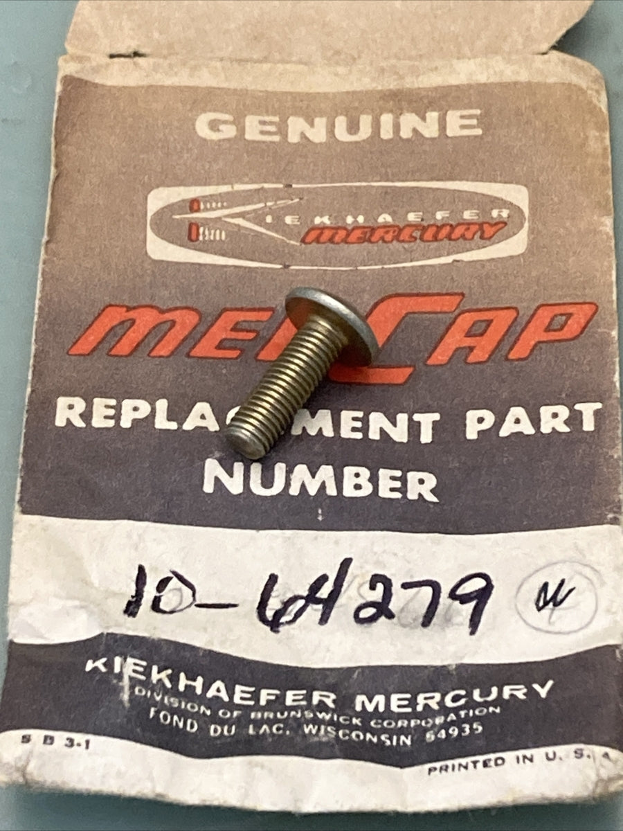 QTY 2 NEW GENUINE MERCURY QUICKSILVER 10-64279 SCREW