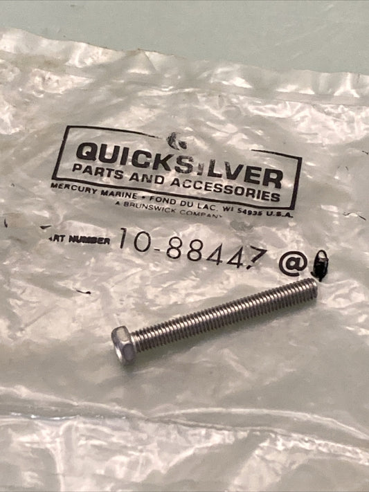 QTY 2 NEW GENUINE MERCURY QUICKSILVER 10-88447 SCREW