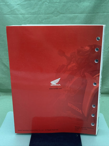 NEW GENUINE HONDA 13QRGV2 QUICK REFERENCE GUIDE VOL. 2 1997-2007