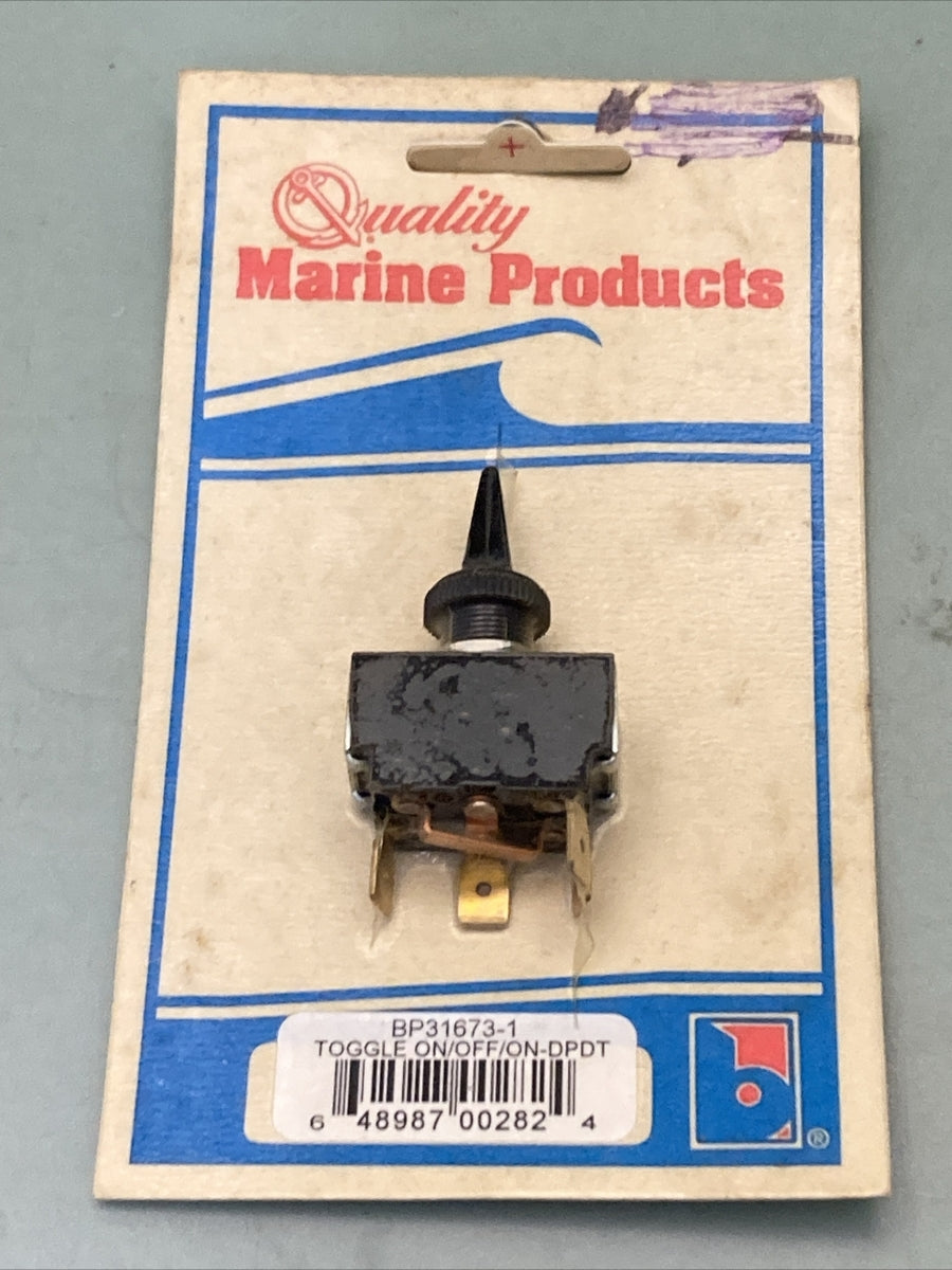 QTY 2 NEW GENUINE QUALITY MARINE PRODUCTS BP31673-1 TOGGLE SWITCH