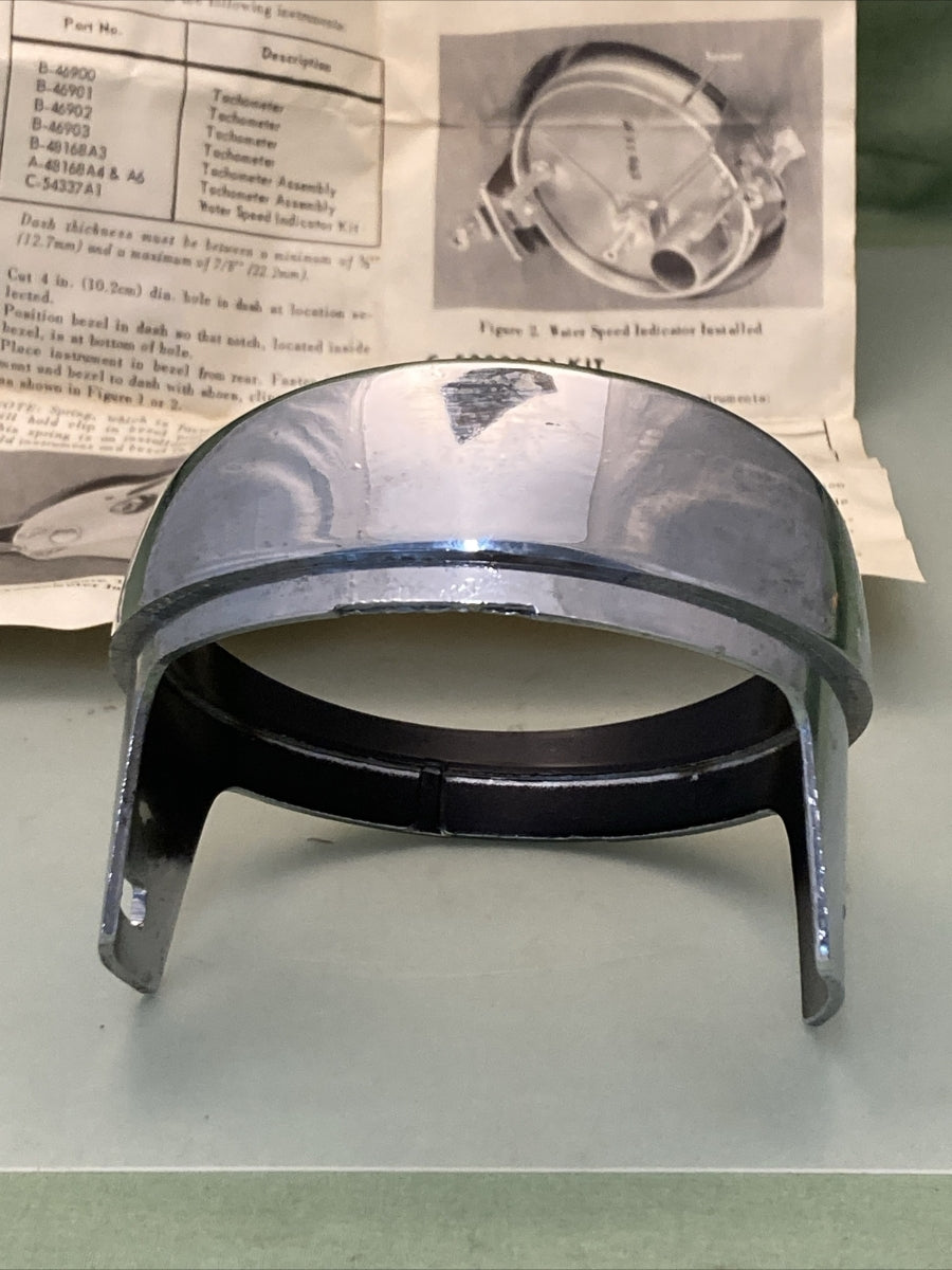 NEW GENUINE MERCURY QUICKSILVER 53321A1 GAUGE BEZEL KIT