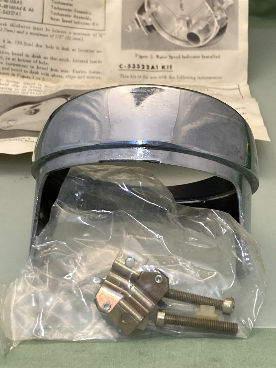 NEW GENUINE MERCURY QUICKSILVER 53321A1 GAUGE BEZEL KIT