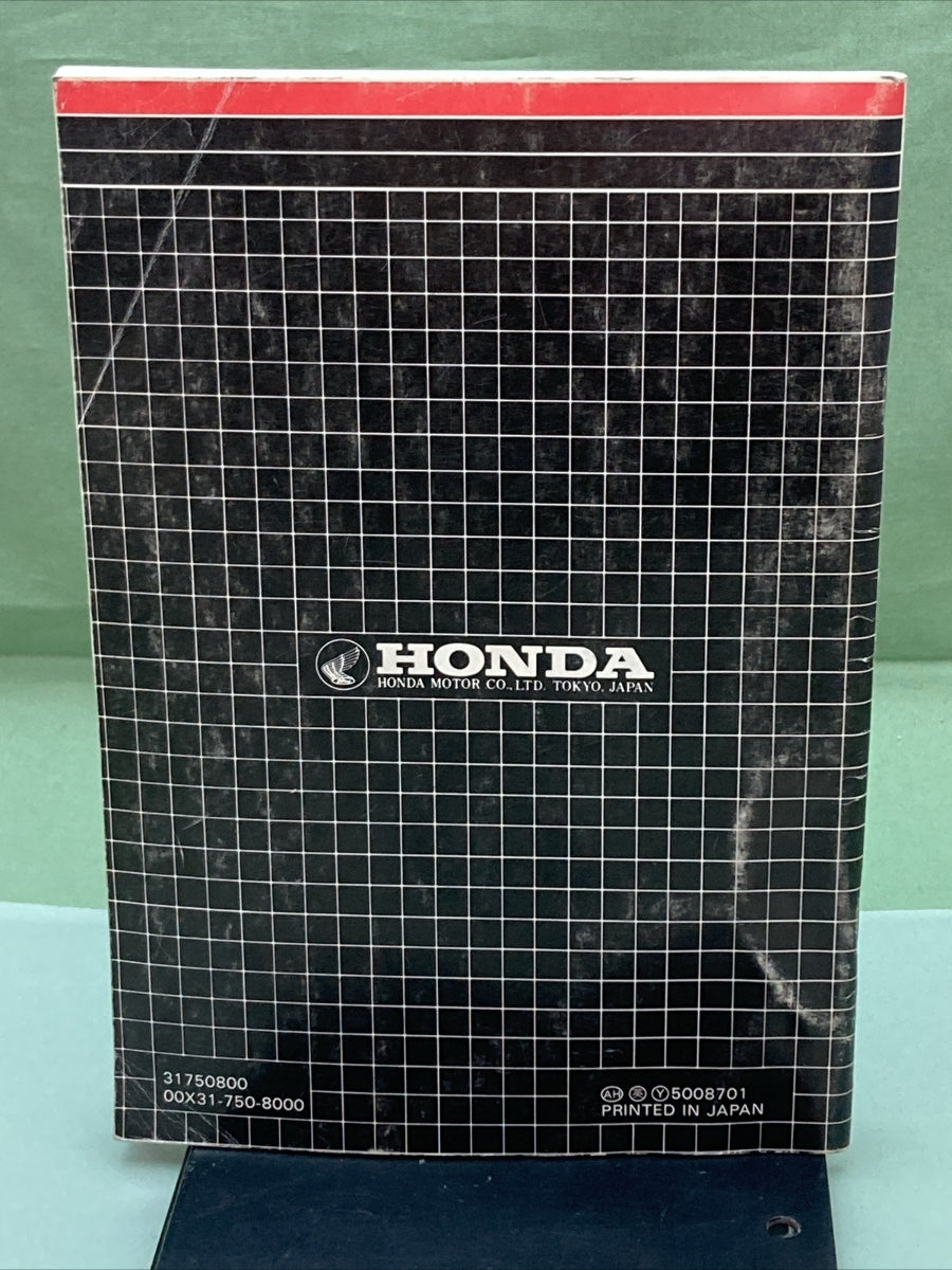 GENUINE HONDA 31750800 OWNER'S MANUAL LAWN TRACTOR HT4213