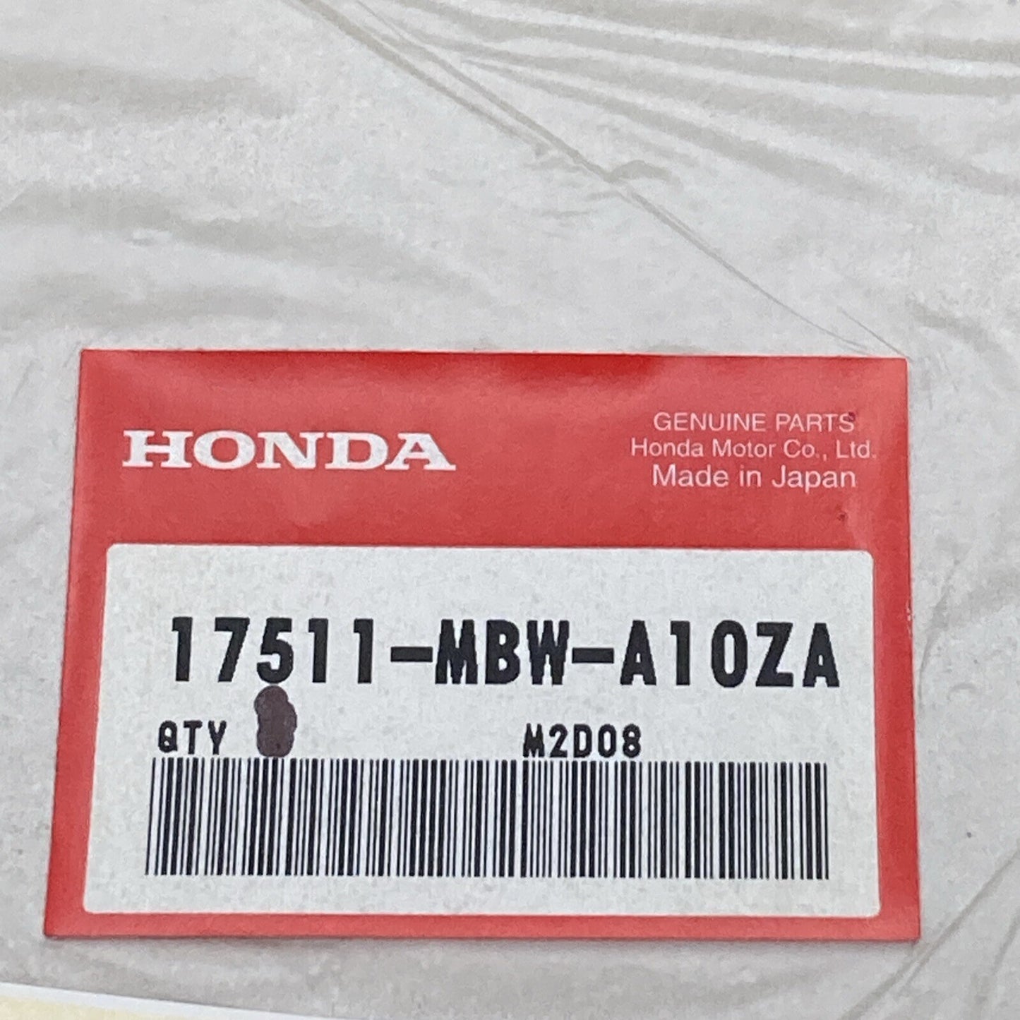NEW GENUINE HONDA 17511-MBW-A10ZA MARK, R. FUEL TANK (TYPE1)