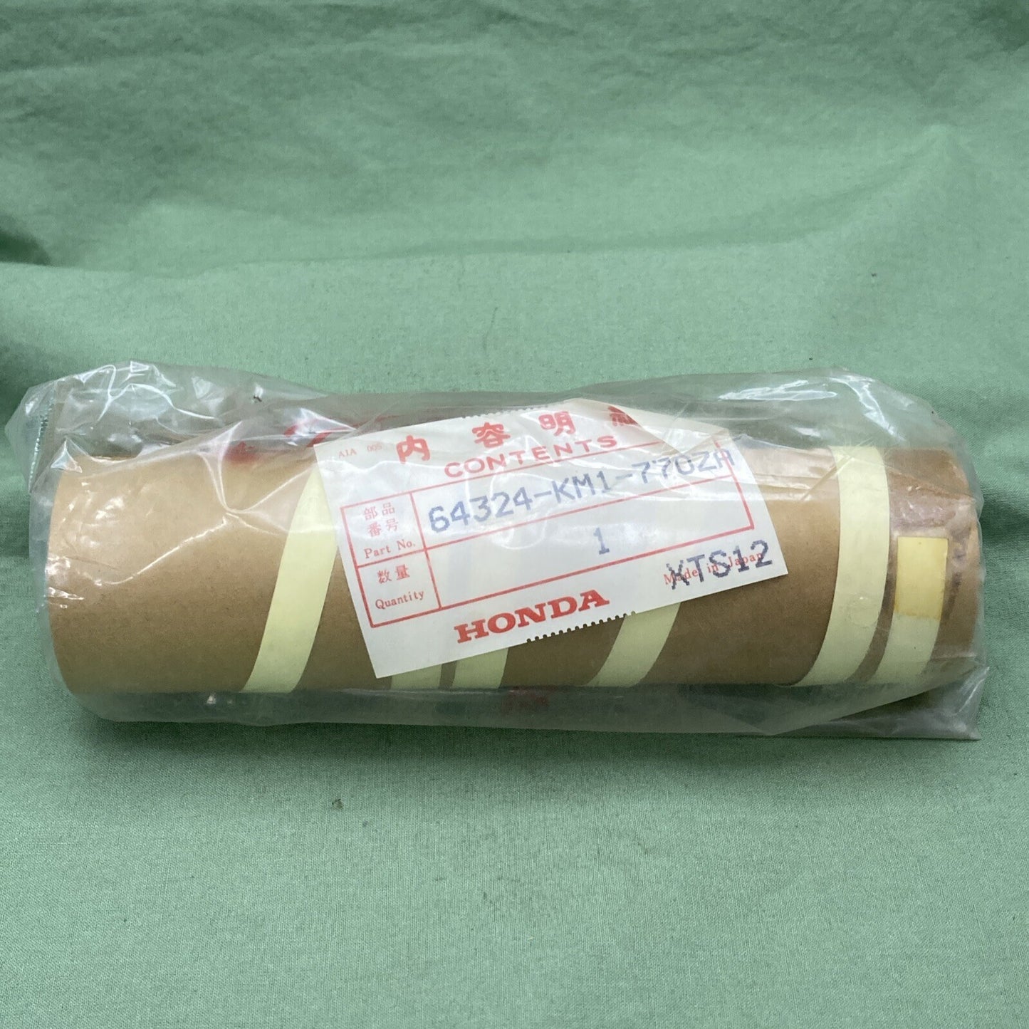 NEW GENUINE HONDA 64324-KM1-770ZA STRIPE, FR. COVER PROTECTOR (TYPE1)