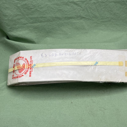 NEW GENUINE HONDA 83503-KN7-670ZA Stripe, Rr. *R4C* (Candy Ruby Red)