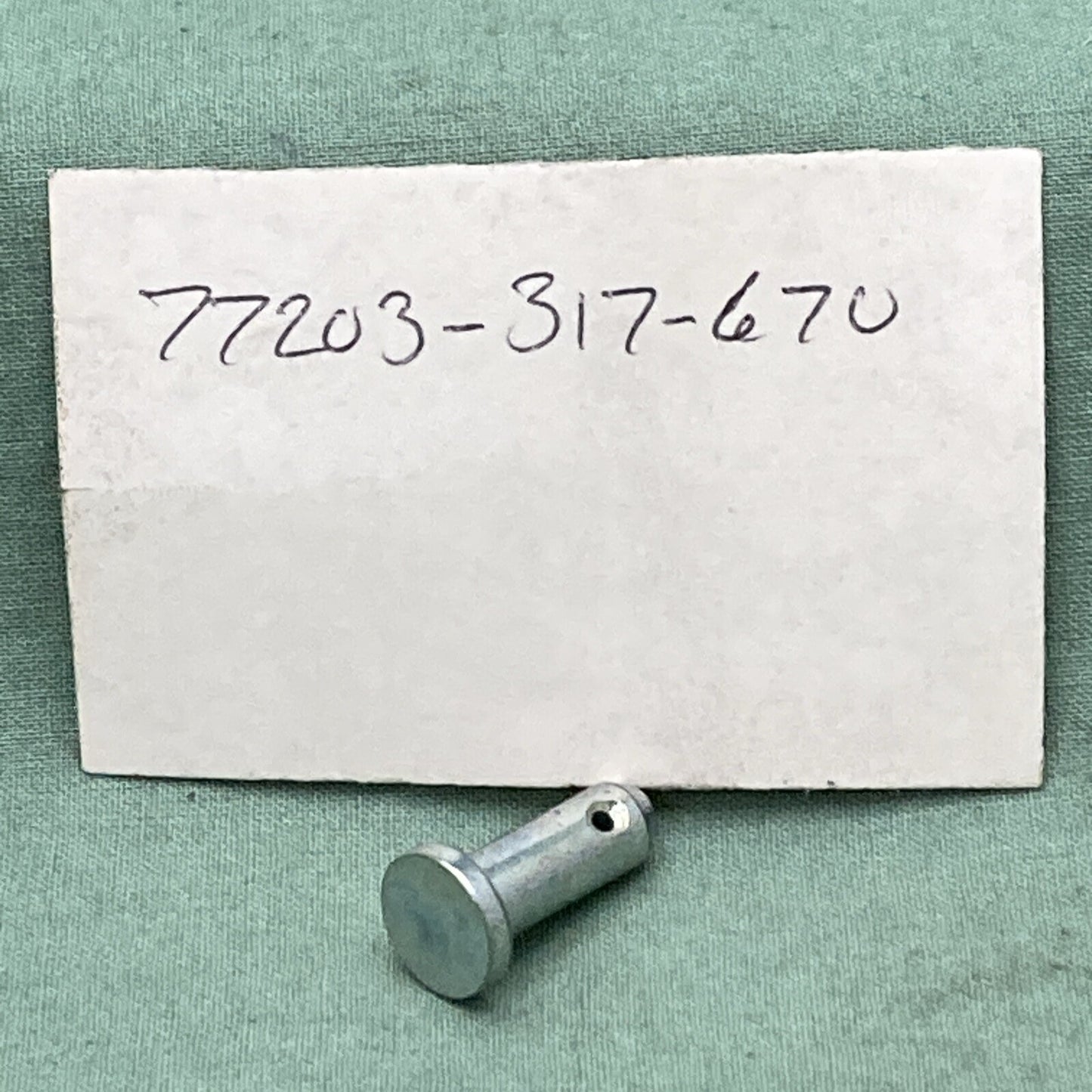 NEW REPLACES HONDA 77203-317-670 PIN, SEAT HINGE