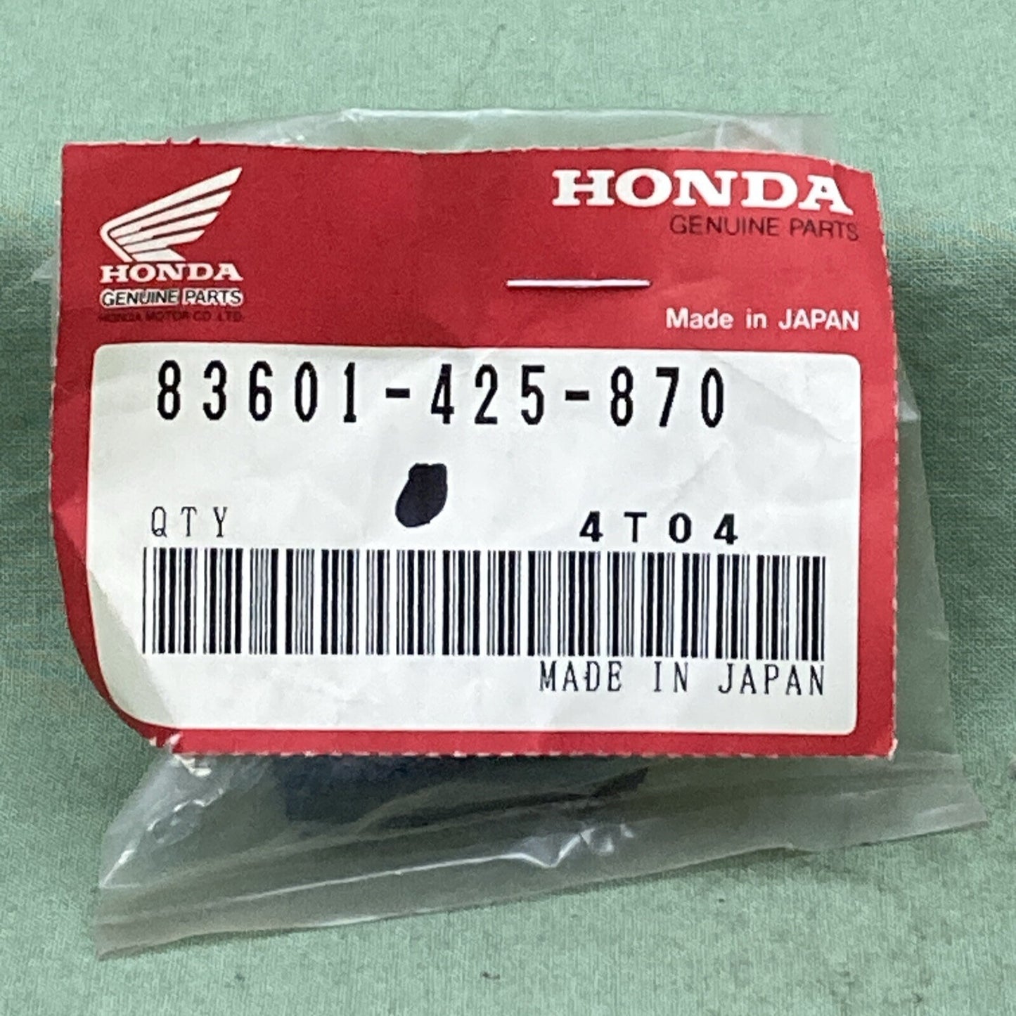 NEW GENUINE HONDA 83601-425-870 Cover, Side Cover Hook