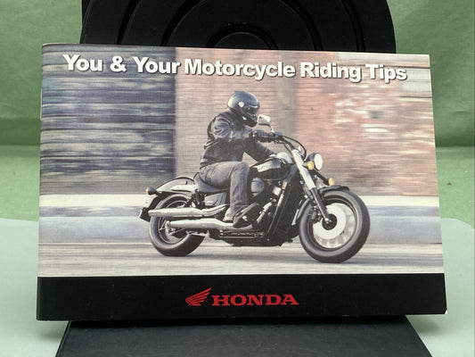 GENUINE HONDA 51ONM600 YOU & YOUR MOTORCYCLE RIDING TIPS