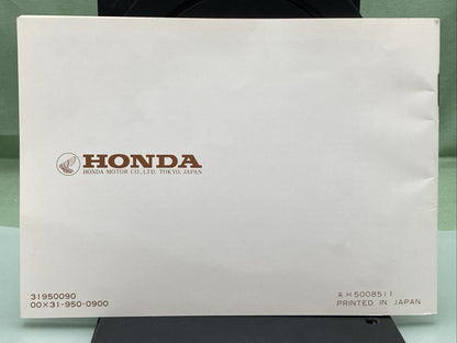 NEW GENUINE HONDA 31950090 ODYSSEY OWNER'S MANUAL '83