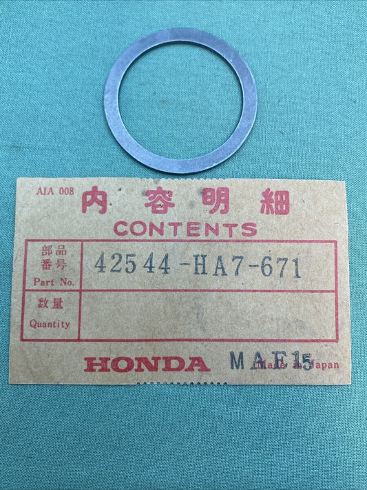 QTY 2 NEW GENUINE HONDA 42544-HA7-671 SEAT D, DIFFERENTIAL CLUTCH SPRING (1.60)