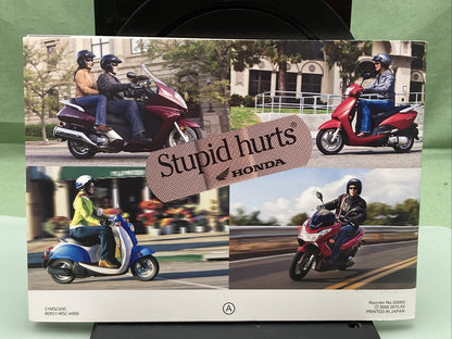 NEW GENUINE HONDA 51MSC600 YOU AND YOUR SCOOTER RIDING TIPS '05