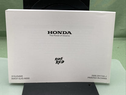 NEW GENUINE HONDA 31GJGA00 CRF50F OWNER'S MANUAL '18