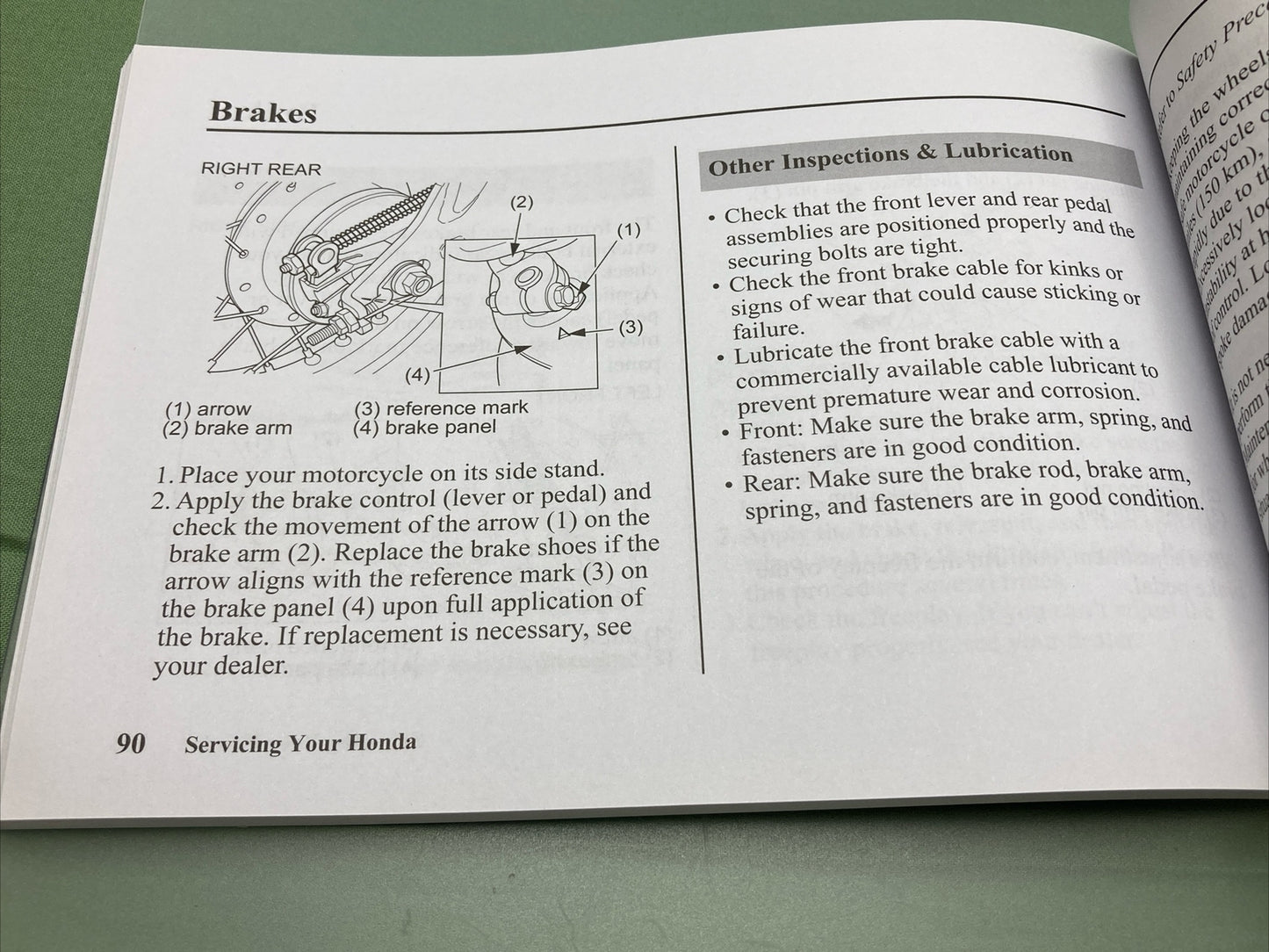NEW GENUINE HONDA 31GJGA00 CRF50F OWNER'S MANUAL '18