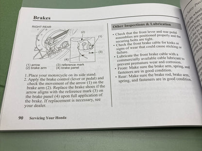 NEW GENUINE HONDA 31GJGA00 CRF50F OWNER'S MANUAL '18