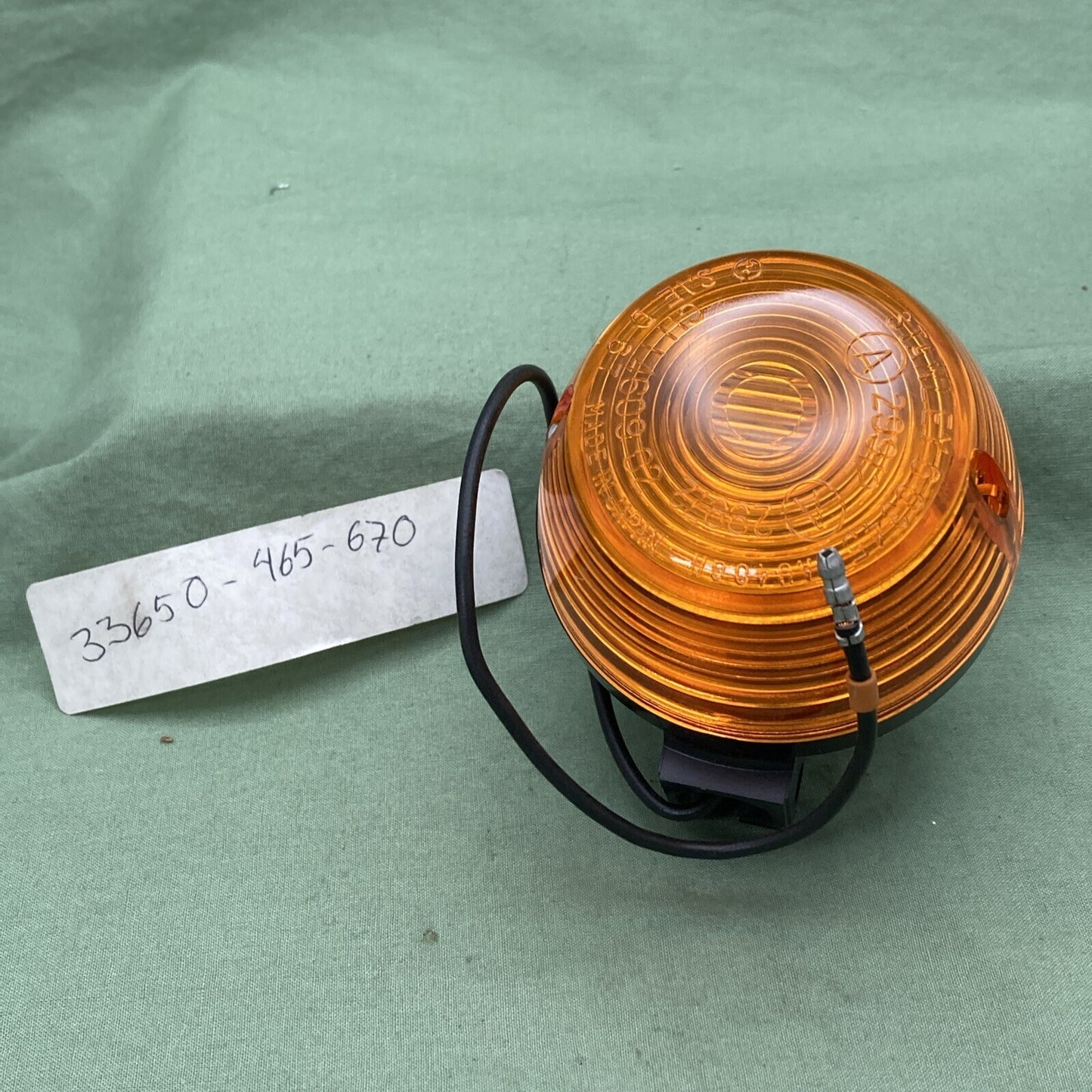 NEW REPLACES HONDA 33650-465-670 TURN SIGNAL ASSY., L. RR.