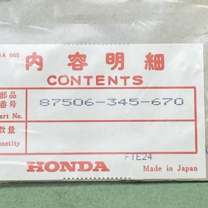 NEW GENUINE HONDA 87506-345-670 MARK, BATTERY CAUTION