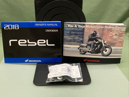 NEW GENUINE HONDA 31K87A10 REBEL CMX300/A OWNERS MANUAL '18 51ONM600 RIDING TIPS