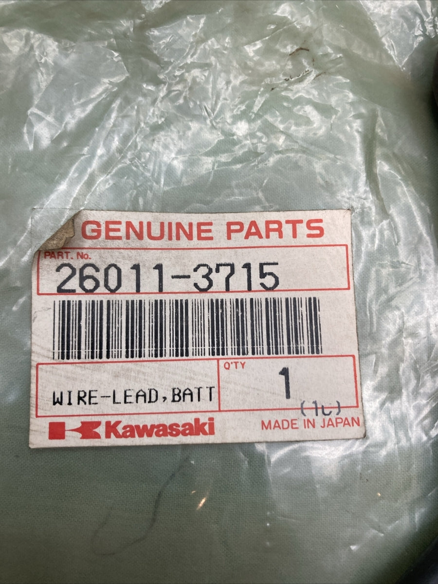 NEW GENUINE KAWASAKI 26011-3715 WIRE-LEAD,BATTERY