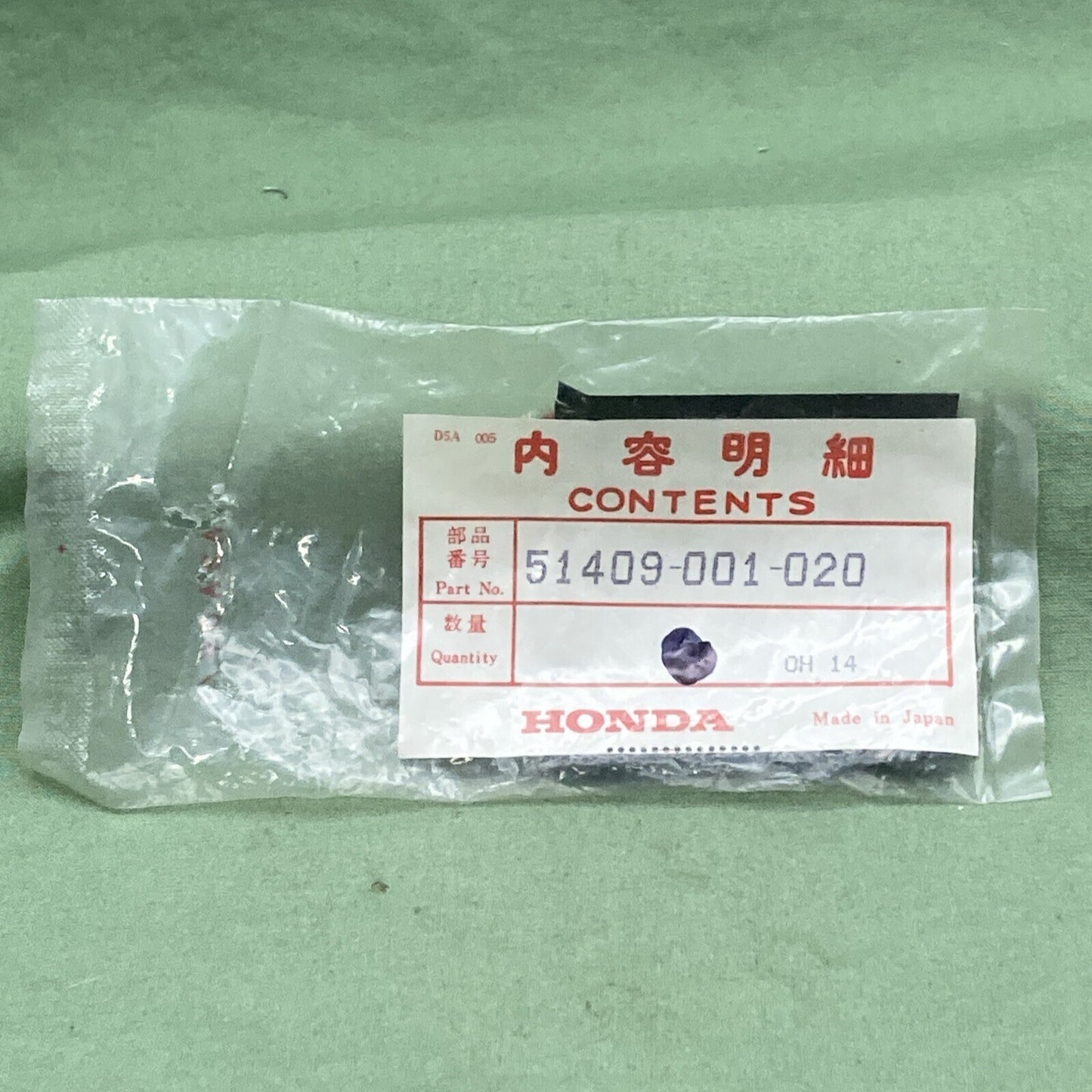 NEW GENUINE HONDA 51409-001-020 GUIDE, FRONT FORK SPRING