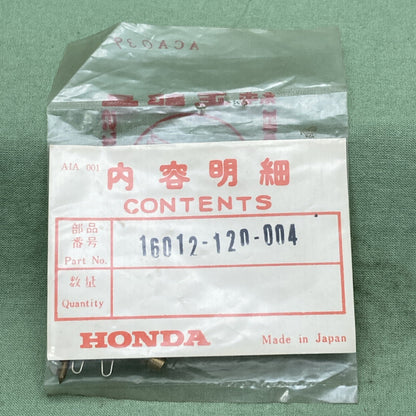 NEW GENUINE HONDA 16012-120-004 CARBURETOR NEEDLE SET, JET