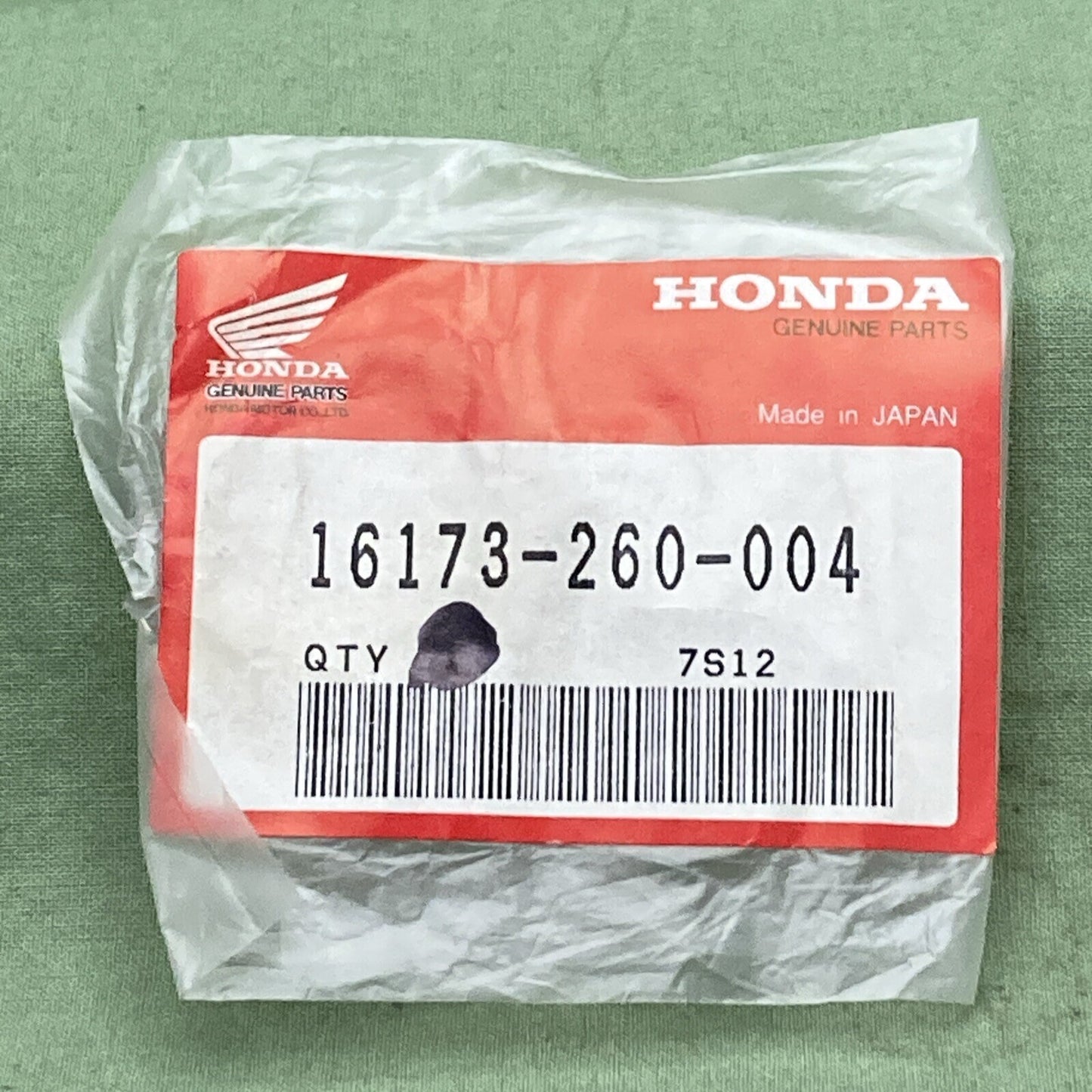 NEW GENUINE HONDA 16173-260-004 CARBURETOR O RING