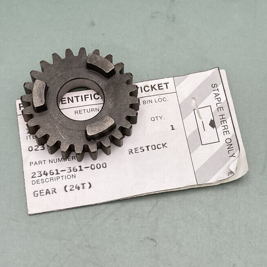 NEW GENUINE HONDA 23461-361-000 GEAR, MAINSHAFT FOURTH (24T)