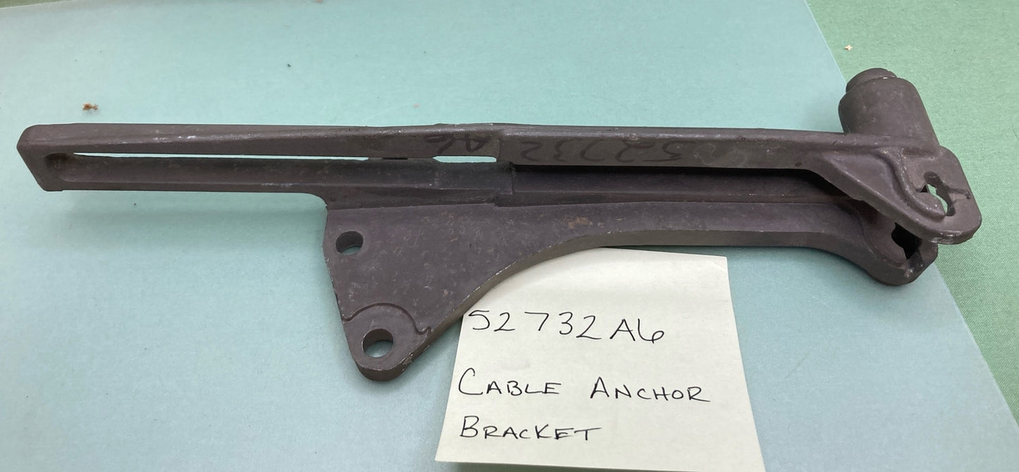 NEW REPLACES MERCURY QUICKSILVER 52732A6 CONTROL CABLE ANCHOR BRACKET