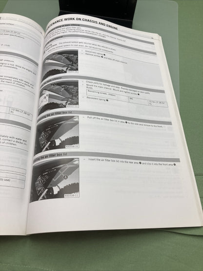 KTM 450/530 EXC-R EU, EXC-R AUS/UK, EXC-R SIX DAYS, EXC-R USA OWNERS MANUAL 2008