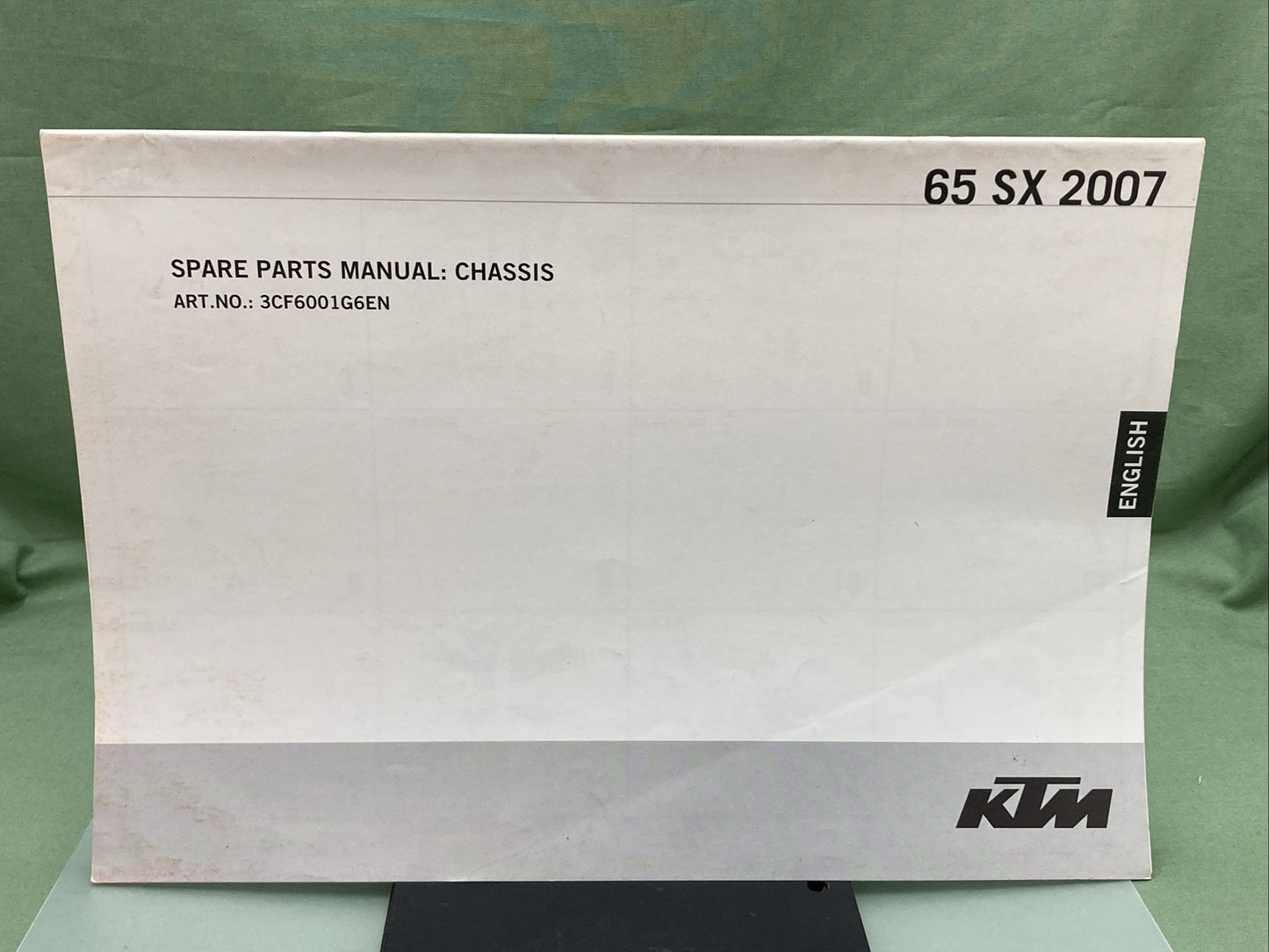 KTM 65 SX 2007 SPARE PARTS MANUAL:CHASSIS