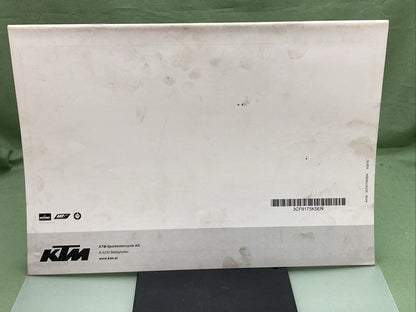 KTM 250 SX-F USA 2011 SPARE PARTS MANUAL:CHASSIS 250 SX-F SP MANUAL: ENGINE