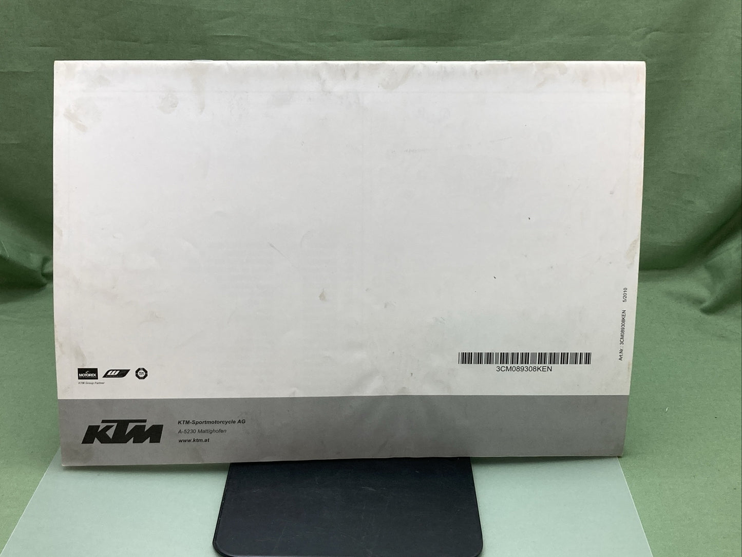 KTM 250 SX-F USA 2011 SPARE PARTS MANUAL:CHASSIS 250 SX-F SP MANUAL: ENGINE