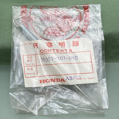NEW GENUINE HONDA 35357-107-010 Spring, Stop Switch